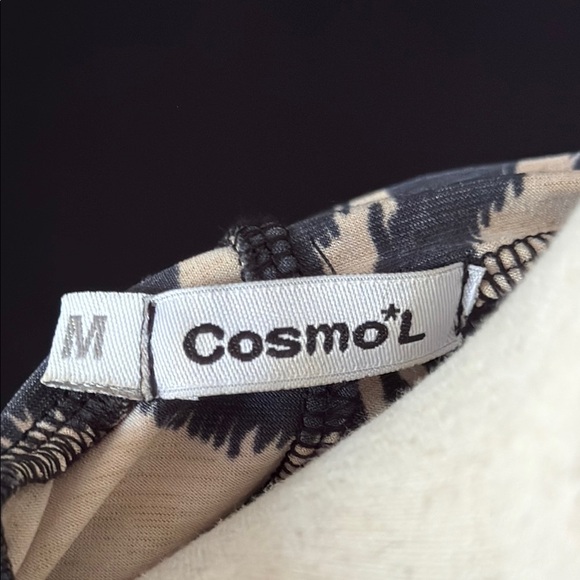 Cosmo*L Elegant Patterned Stretchy Dress, Med - Picture 2 of 11